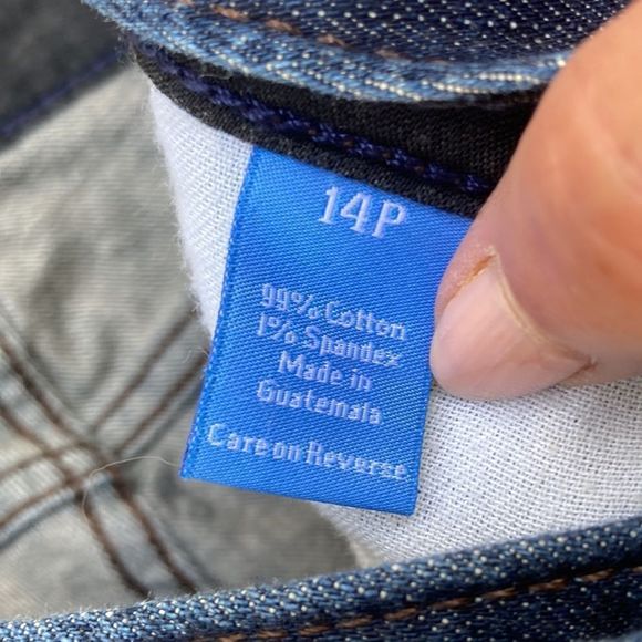 EUC Simply Vera Vera Wang Dark Wash Jeans Size 14 P - Picture 4 of 7